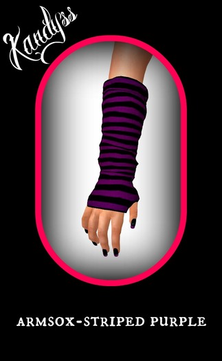 KANDYSS Armsox-striped purple