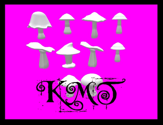 .:::K,M,T:::.Sculptz Mushroom Set Full Perms 