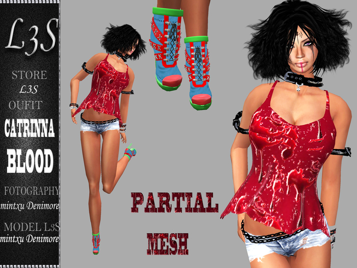 [ L3S ] CATRINNA BLOOD MESH