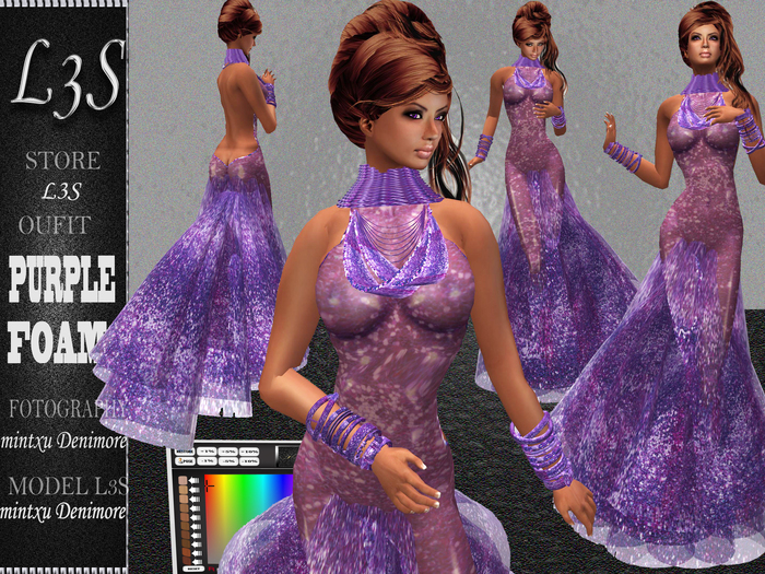 [ L3S ] PURPLE  FOAM