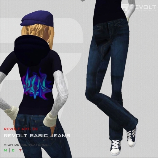 Revolt Basic Jeans