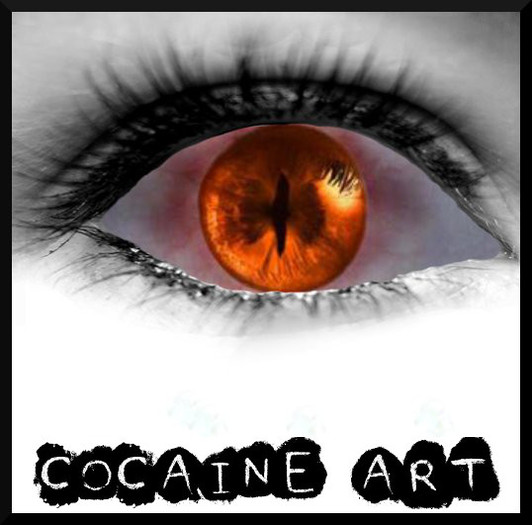 **COCAINE ART EYES** - evil white fire PROMO!