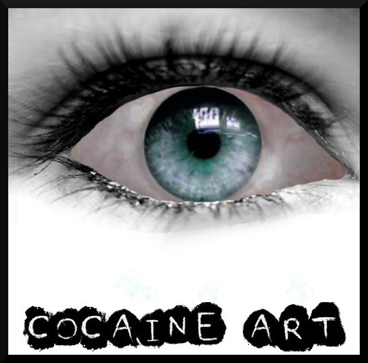 **COCAINE ART EYES** - x happy blue PROMO!!