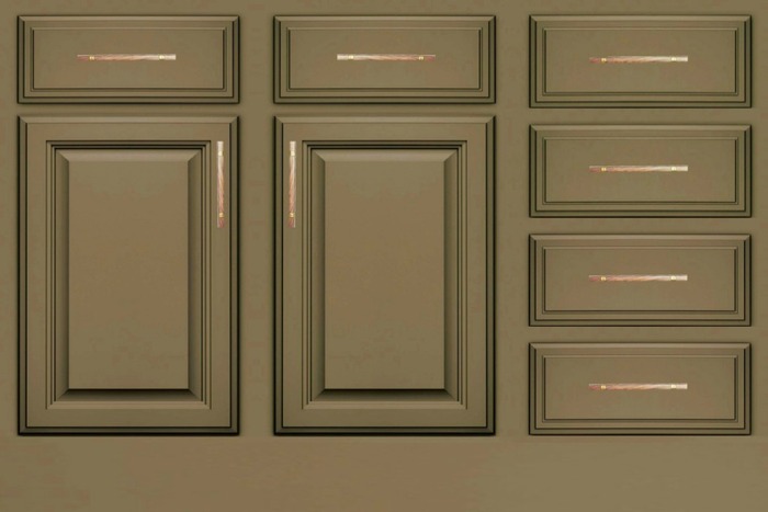 Maple Sage Kitchen cabinet