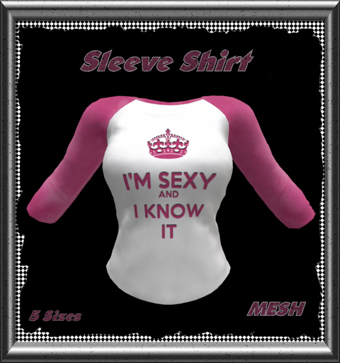 Sleeve Shirt (RIGGED) *Mesh