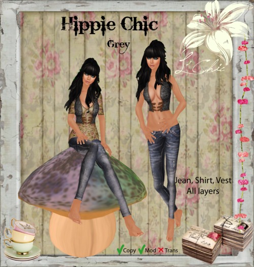 .:.Le Chic.:. Hippie Chic Grey