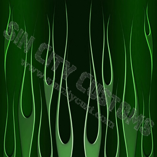 Full Perm GreenLickFlame
