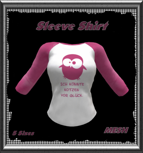 Sleeve Shirt (RIGGED) *Mesh