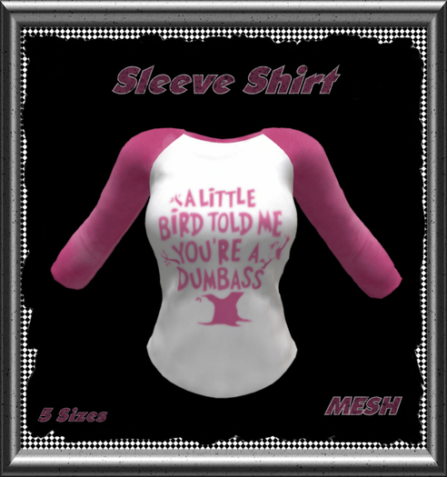 Sleeve Shirt (RIGGED) *Mesh