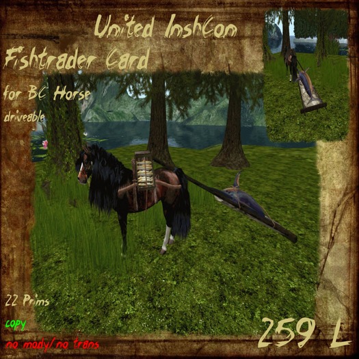 *UI* Fishtrader Cart for BC Horses v