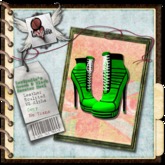 . Lexipedia . Green & Black Sneaker Heel
