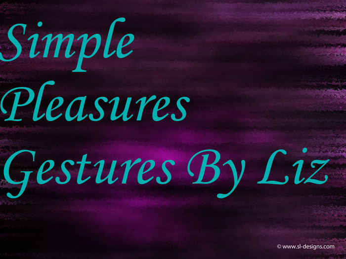 Simple Pleasures Gestures Fat Pack 1