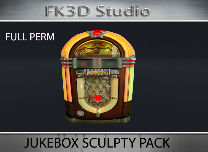 FK3D- JUKEBOX SCULPTY PACK