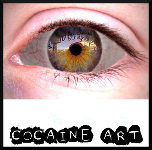 **COCAINE ART EYES** - FANTASY purple hazel PROMO!
