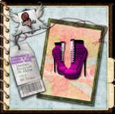 . Lexipedia . Purple & Black Sneaker Heel