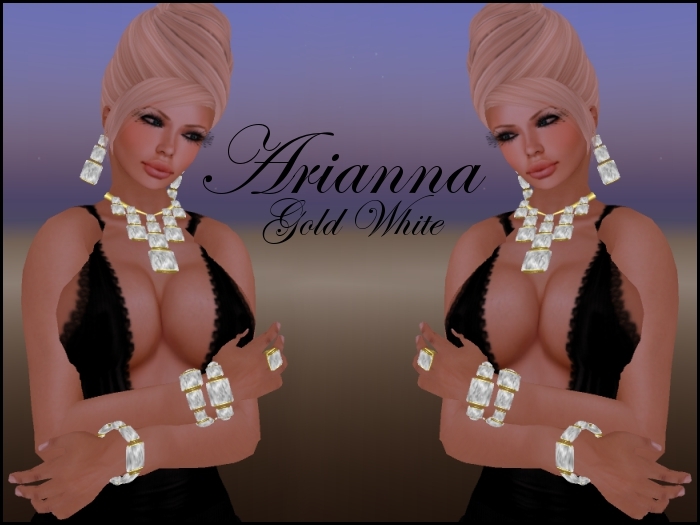ARIANNA GOLD WHITE