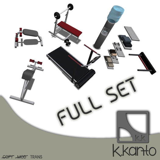 *PROMO* k.kanto - FULL GYM Set