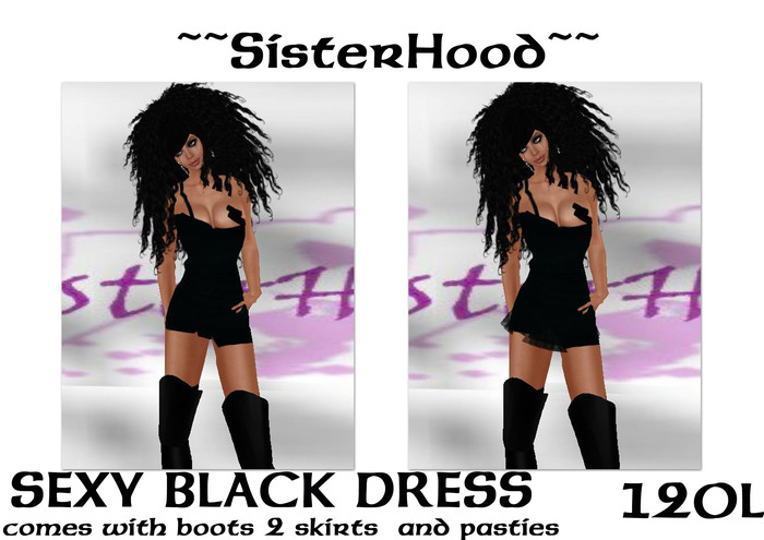 ~~SisterHood~~ SEXY BLACK DRESS