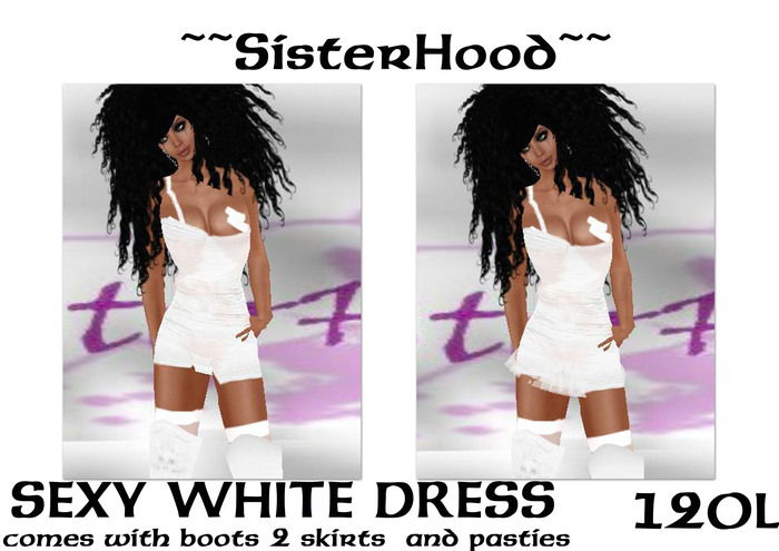 ~~SisterHood~~ SEXY WHITE DRESS