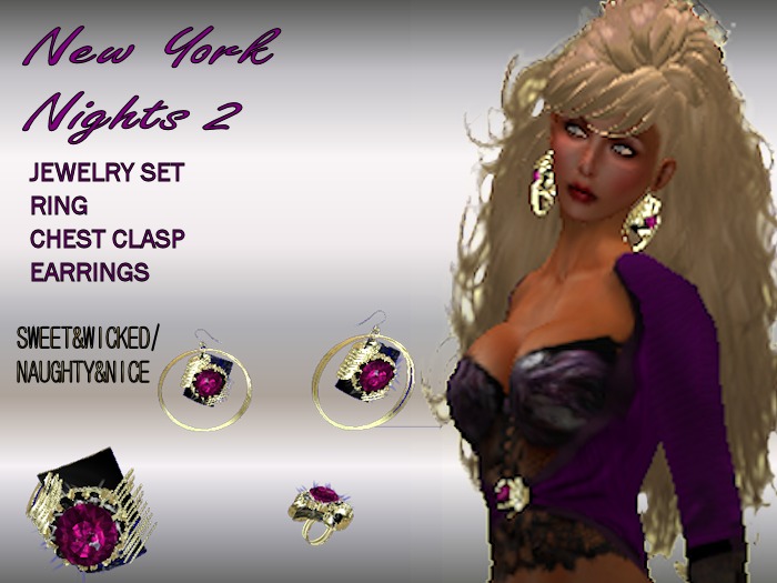 S&W NEW YORK NIGHTS 2 JEWELRY SET