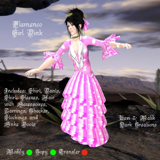 Flamenco Girl Pink
