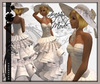 Ecarlate - Dress White Lace / Robe Blanche dentelle - Tonya Long