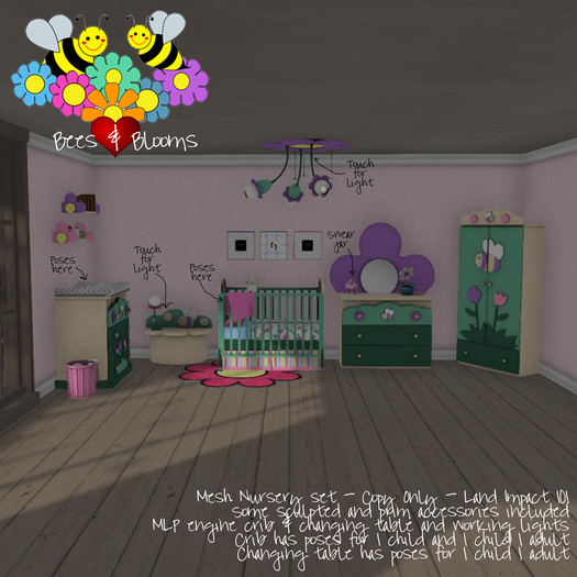 Tiny Spaces - Bees & Blooms Nursery
