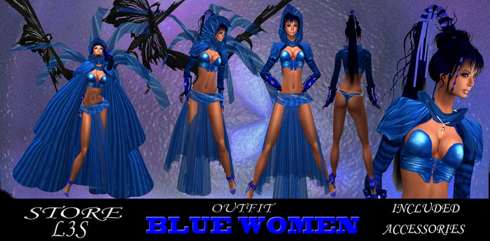 [ L3S ] BLUE WOMEN