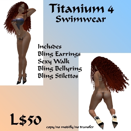 RBS Titanium 4 SwimWear Boxed