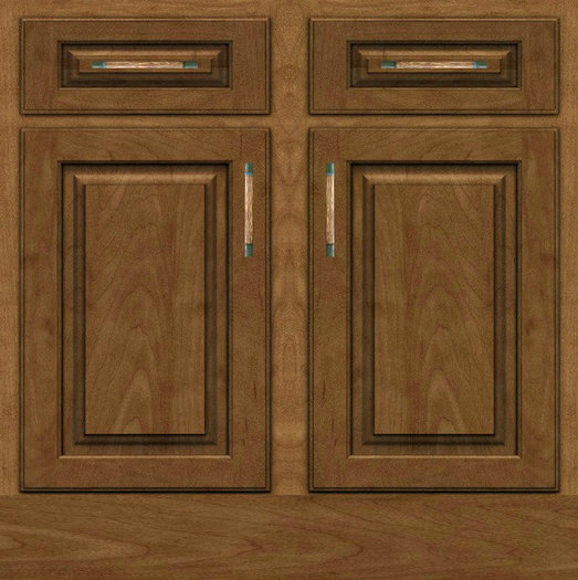 Maple Rye Kitchen cabinet