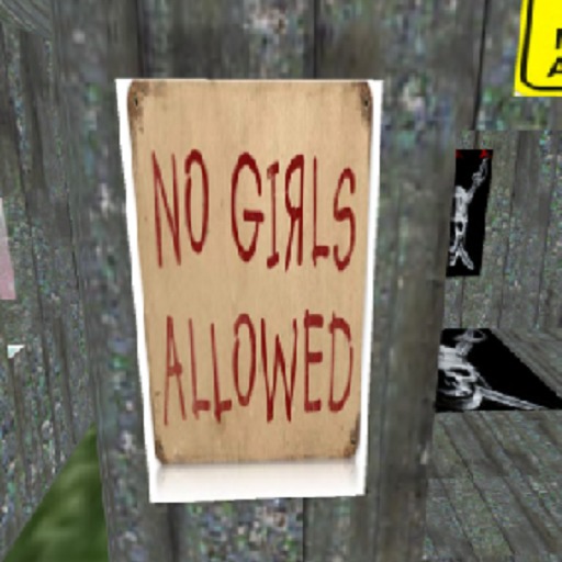 No Girls Allowed 3 Sign
