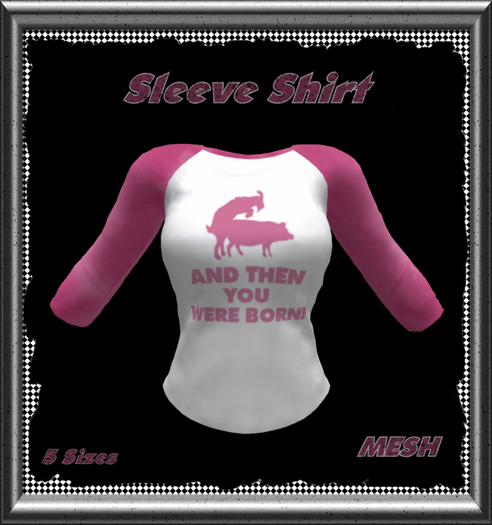Sleeve Shirt (RIGGED) *Mesh