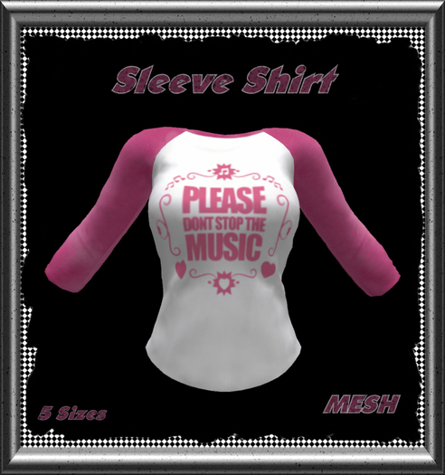 Sleeve Shirt (RIGGED) *Mesh