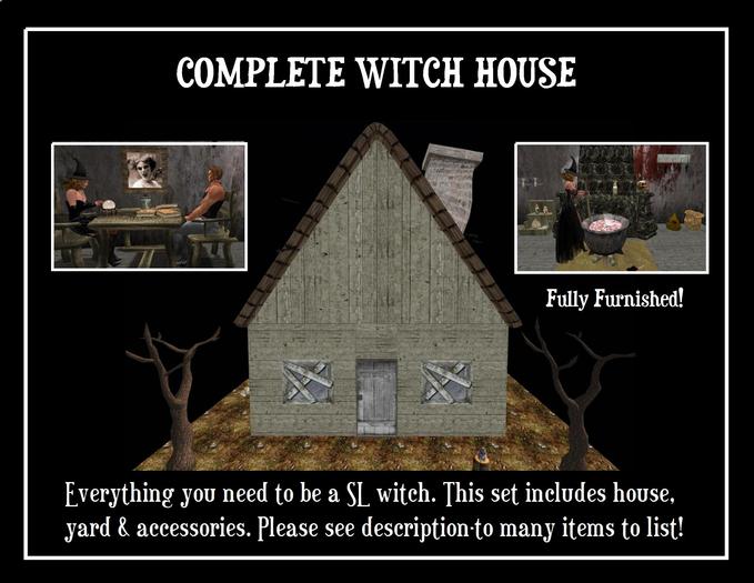 WITCH HOUSE-PLUS ACCESSORIES
