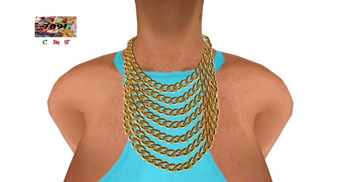 [7891.] Hitta Necklace - Gold (W\Resize)