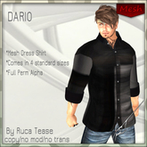 DARIO mesh dress shirt 