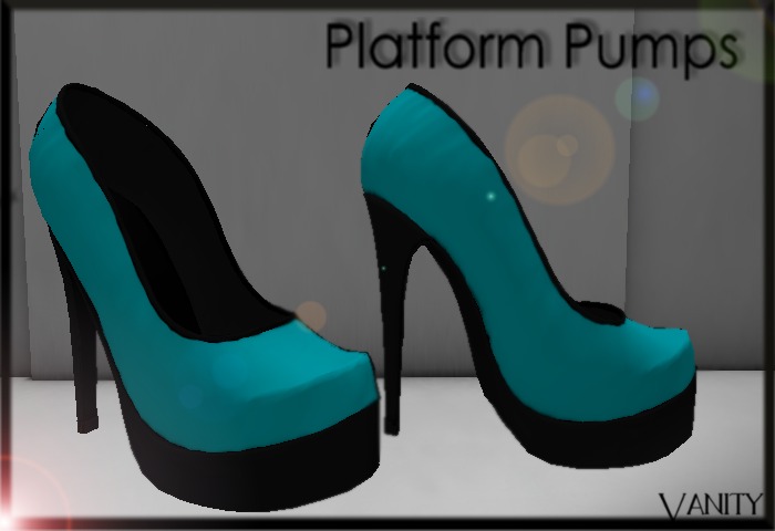 [ VANITY ] Gift Platform Pumps .:Turquoise:.