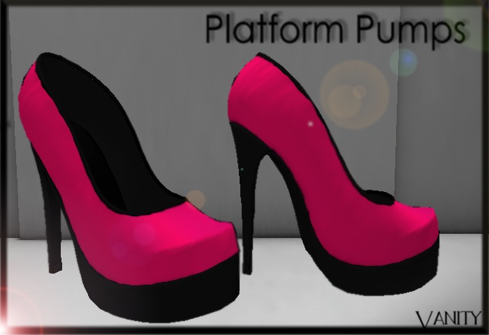 [ VANITY ] Gift Platform Pumps .:Fuschia:.