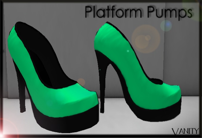 [ VANITY ] Gift Platform Pumps .:Acid Green:.