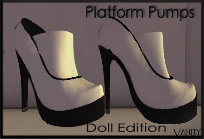 [ VANITY ] Gift Platform Pumps Doll Edition.:Pearl:. 