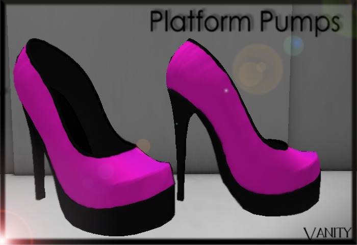 [ VANITY ] Gift Platform Pumps .:Acid Pink:.