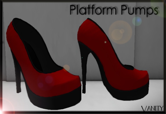 [ VANITY ] Gift Platform Pumps .:Red:. 