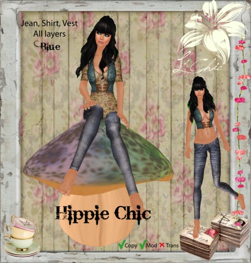 .:.Le Chic.:. Hippie Chic Blue