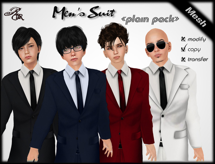 [RnR] Suit _ Plain PACK - SALE