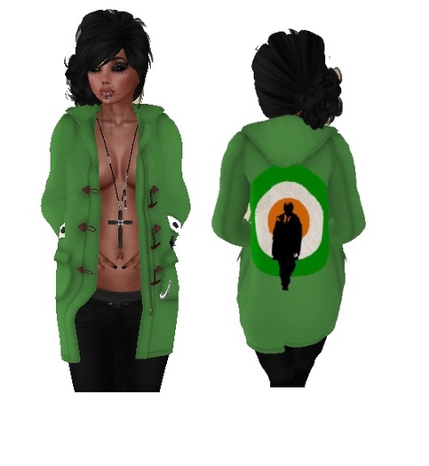 Mesh Duffle Green with Mod Logo
