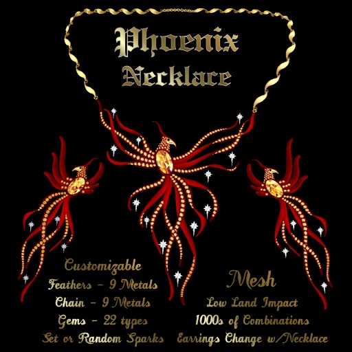 Ashira's Phoenix Necklace