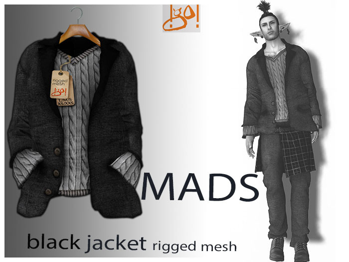 !gO! Mads Jacket Black