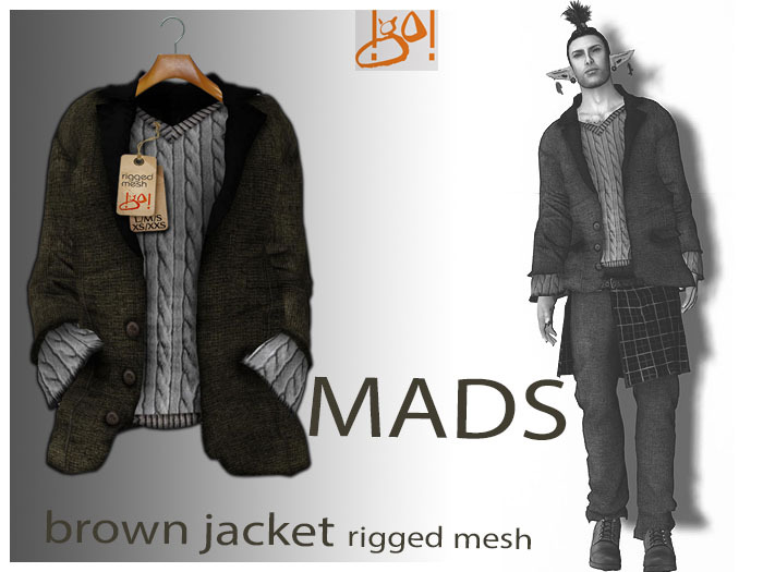 !gO! Mads Jacket brown