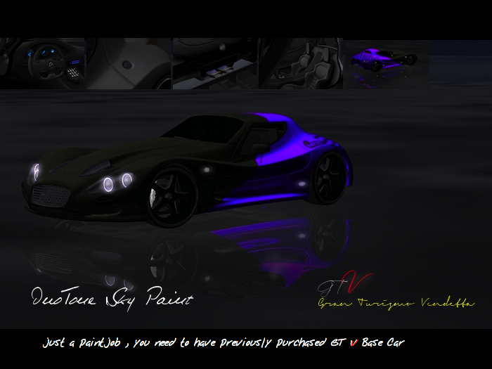 GT V Paint DuoTone Sky