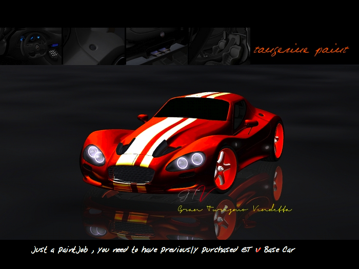 GT V Paint Tangerine